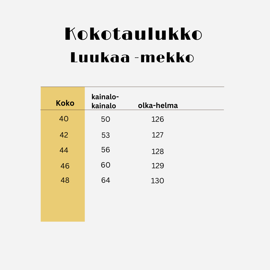 "Crest" -pitkä mekko, musta, Luukaa