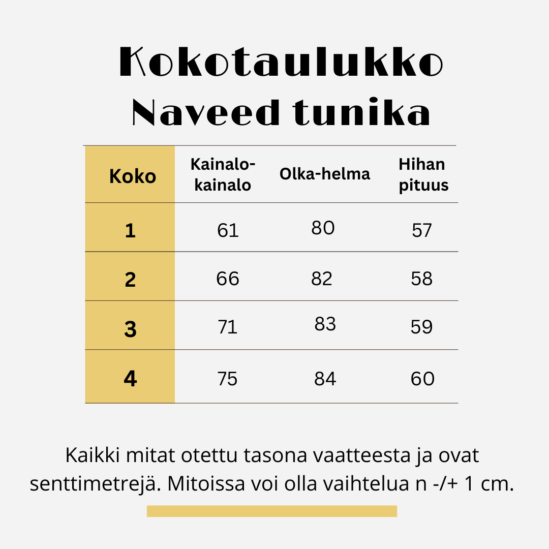 "Pop art" -tunika, värikäs, Naveed Mode