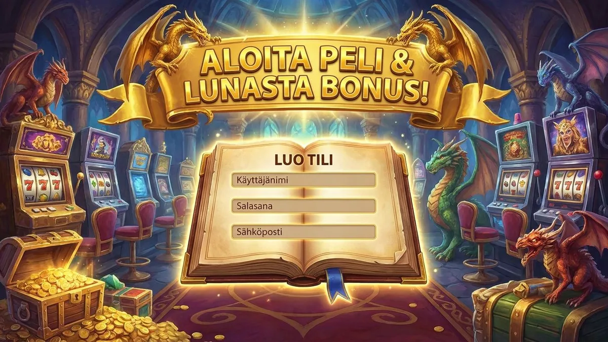 Rekisteröidy bonuksella