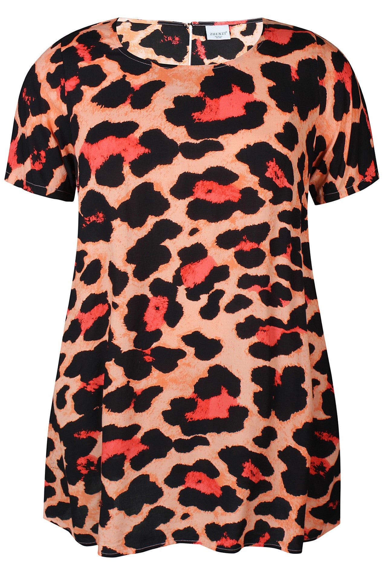 Gigi -tunika, oranssisävyinen, Zhenzi