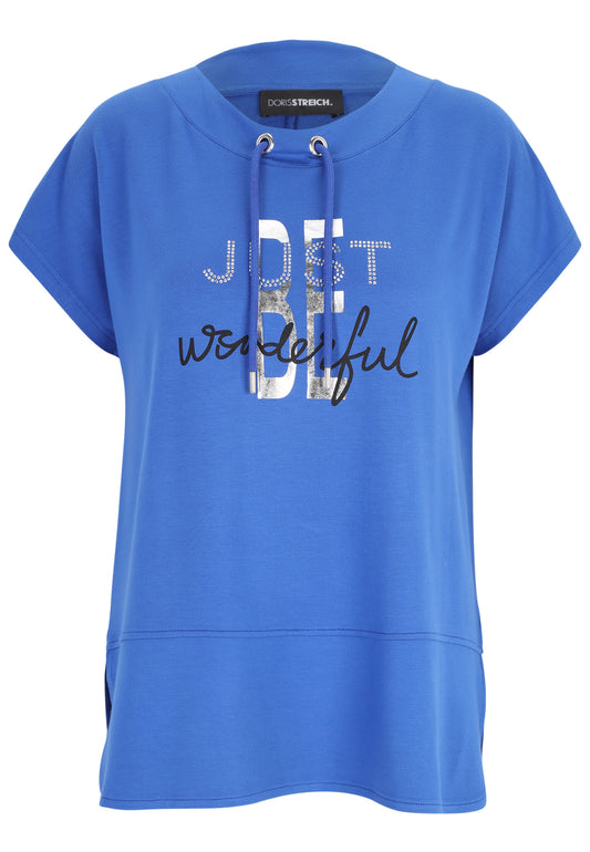 Just be wonderful -pusero, sininen, Doris Streich
