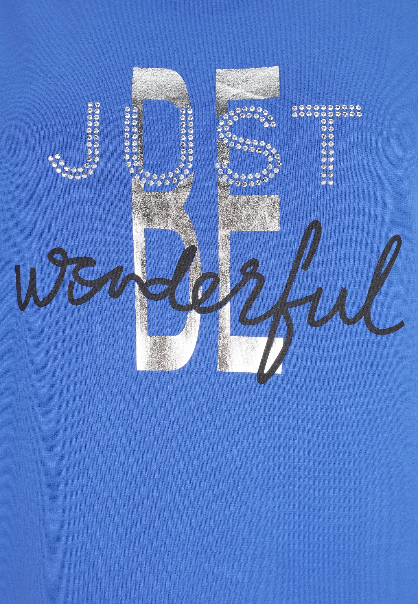 Just be wonderful -pusero, sininen, Doris Streich