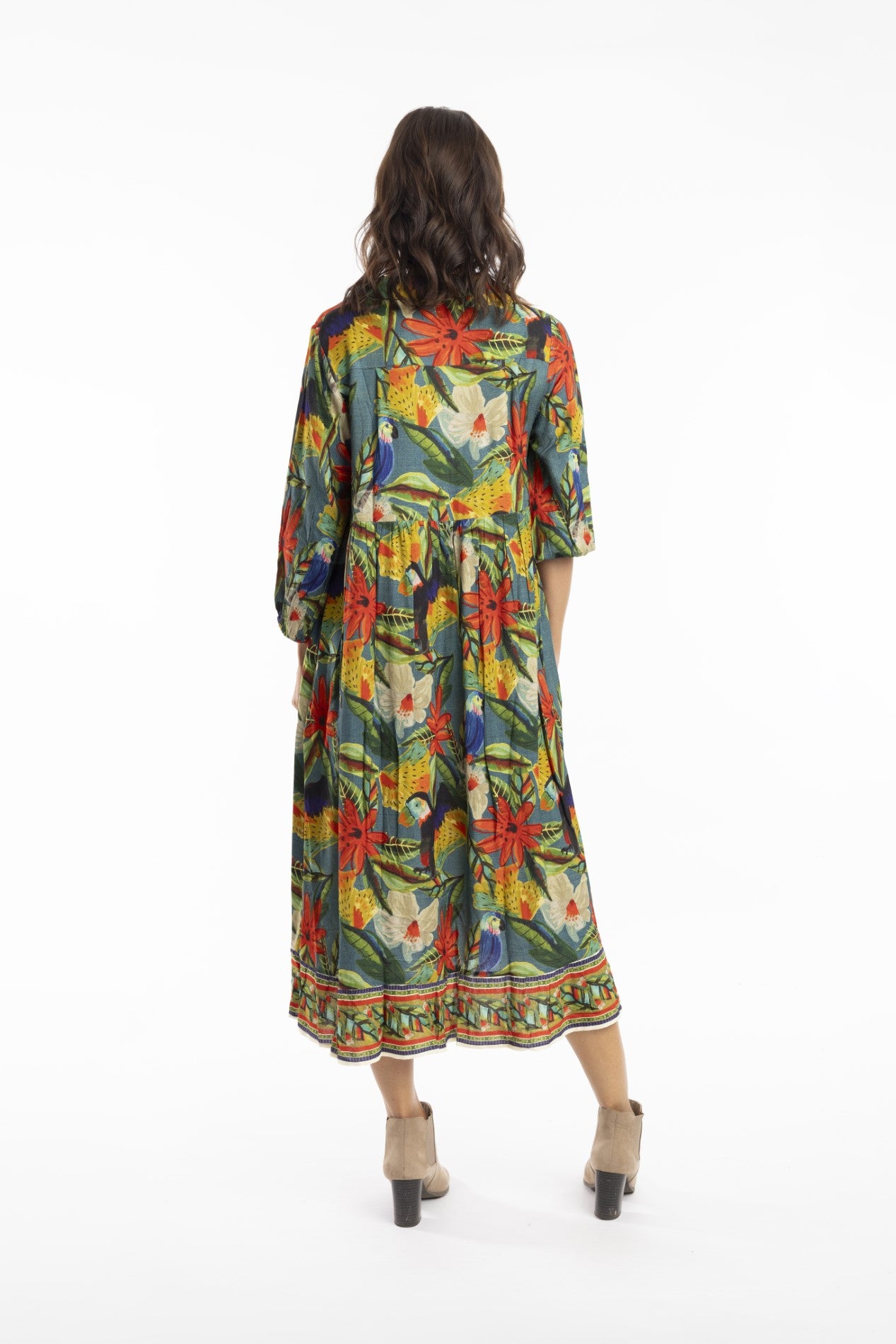 Galapagos Dress Placket layered, Escape by Orientique