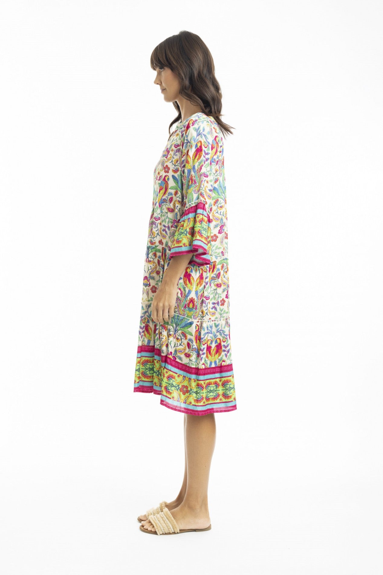 Fleur Dress Frill -mekko, Orientique
