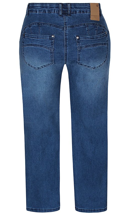 Curve jeans, sininen denim, ZHENZI,1300